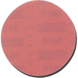 PSA RED ABRASIVE DISCS 6" P180A